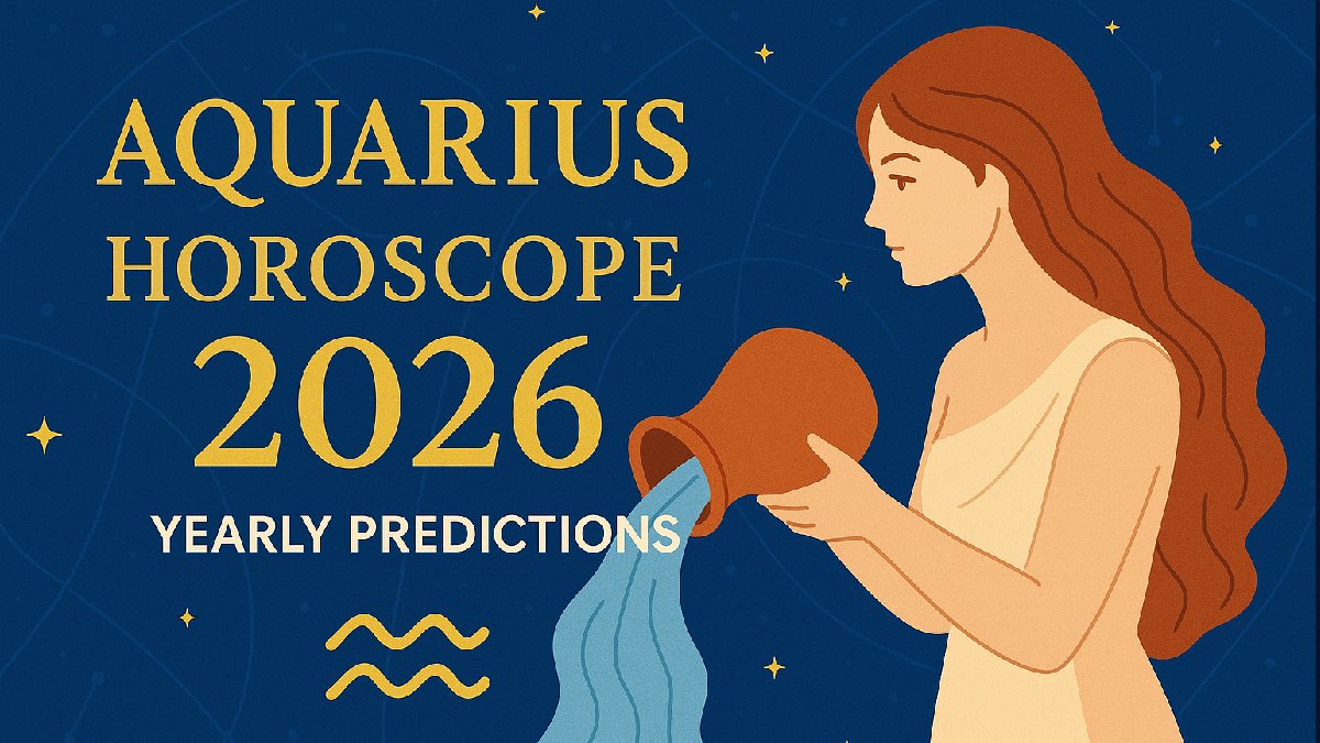 Aquarius Horoscope 2026: Yearly Predictions for Love, Career, Health & Finance