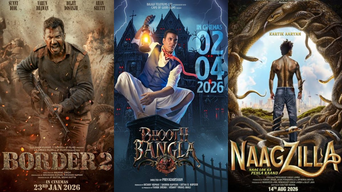 Top 10 Bollywood Movies Releasing in 2026: Full List of Big Releases, Cast & Release Dates
