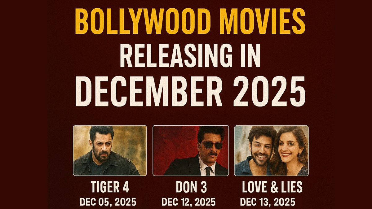 Bollywood Movies Releasing in December 2025 – Full List, Release Dates & Cast Details
