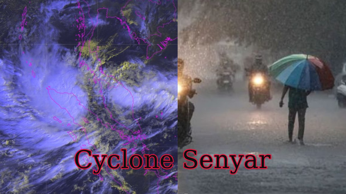 Cyclone Senyar to Intensify: Heavy Rain Alert in Tamil Nadu, Kerala, Andhra Pradesh, and Andaman Islands