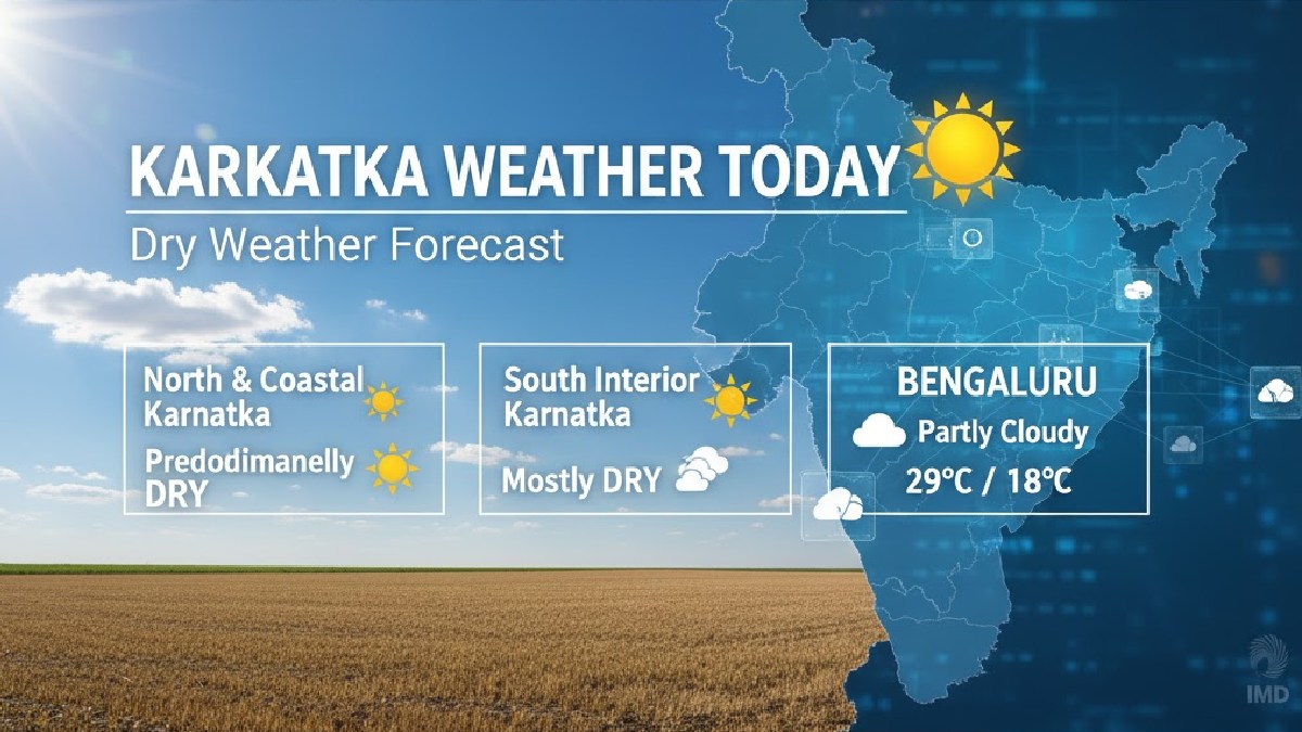 Karnataka Weather Today: Dry Weather Forecast In Many Parts Of The State