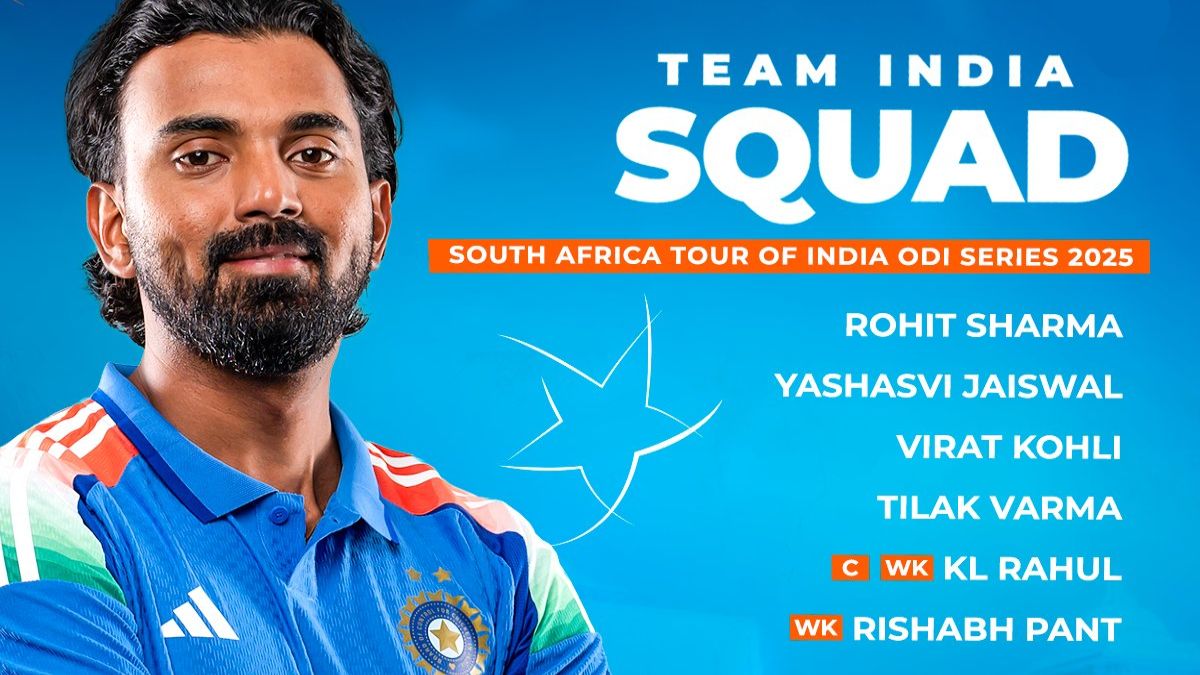 Team India ODI Squad vs South Africa: KL Rahul to Lead