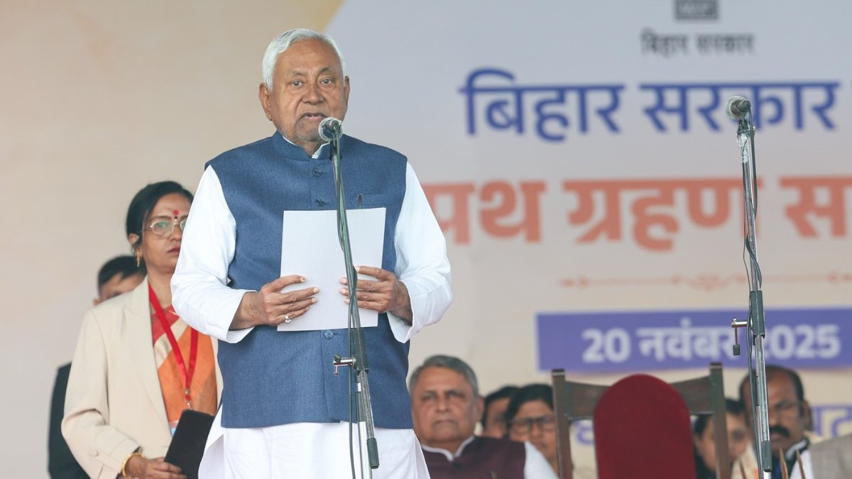 Nitish Kumar Takes Oath as Bihar CM for Historic 10th Term