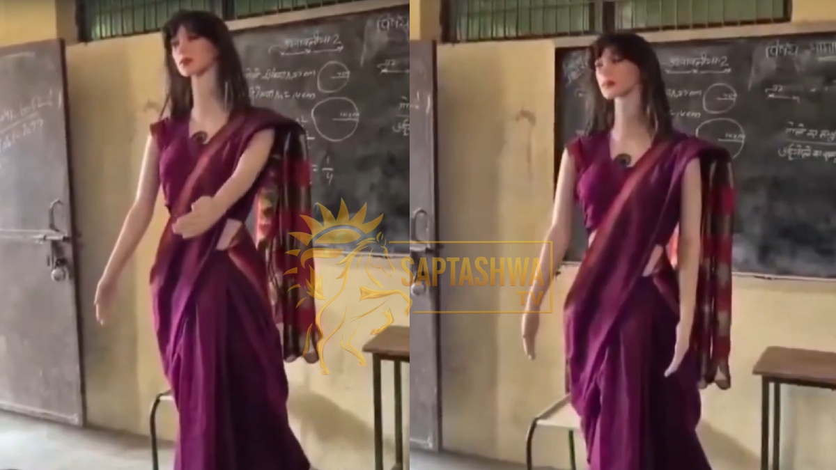 17-Year-Old Bulandshahr Student Aditya Kumar Builds AI Teacher Robot 'Sophie'