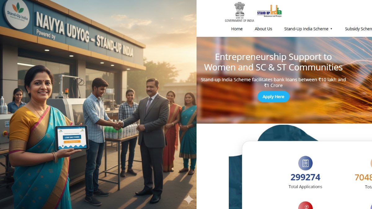 Stand-Up India Scheme: Apply Online for ₹10 Lakh to ₹1 Crore Loan | Eligibility & Documents
