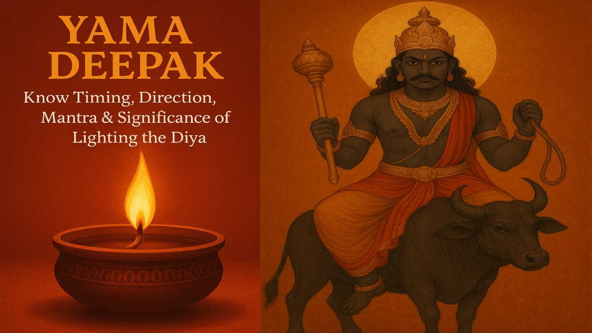 Yama Deepak 2026: Know Timing, Direction, Mantra & Significance of Lighting the Diya