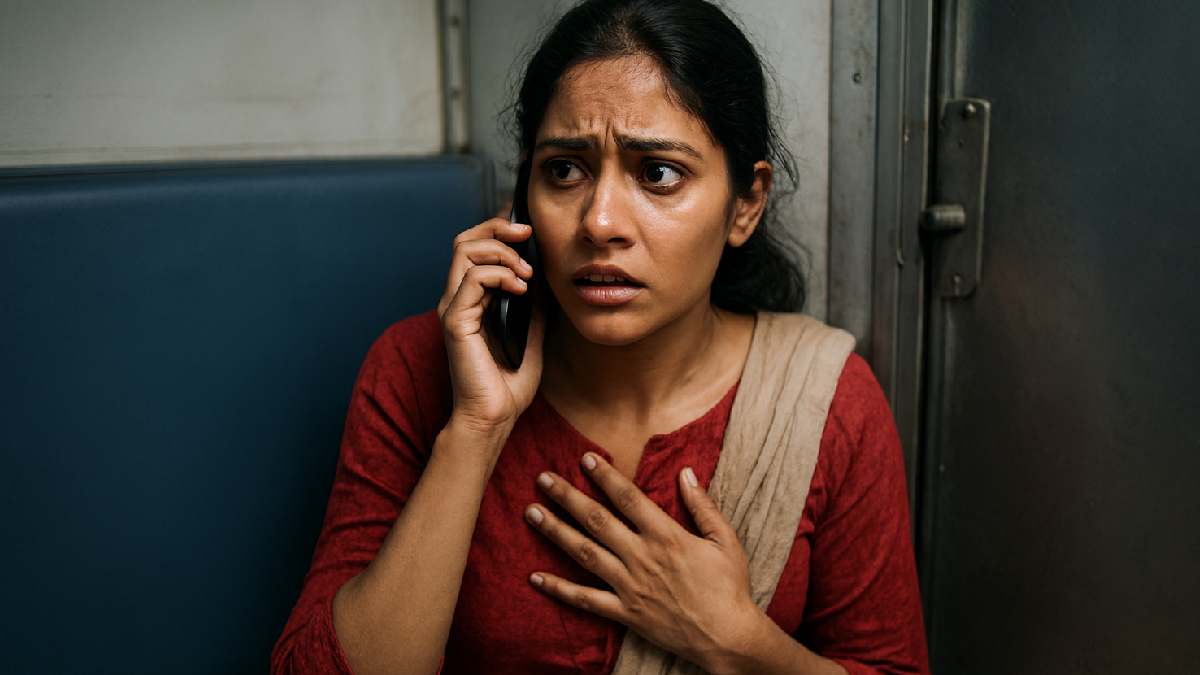 ವೈರಲ್ ವಿಡಿಯೋ: ರೈಲಿನಲ್ಲಿ ಮಹಿಳೆಯ ಸುರಕ್ಷತೆ ಕುರಿತು ಹೊಸ ಚರ್ಚೆ