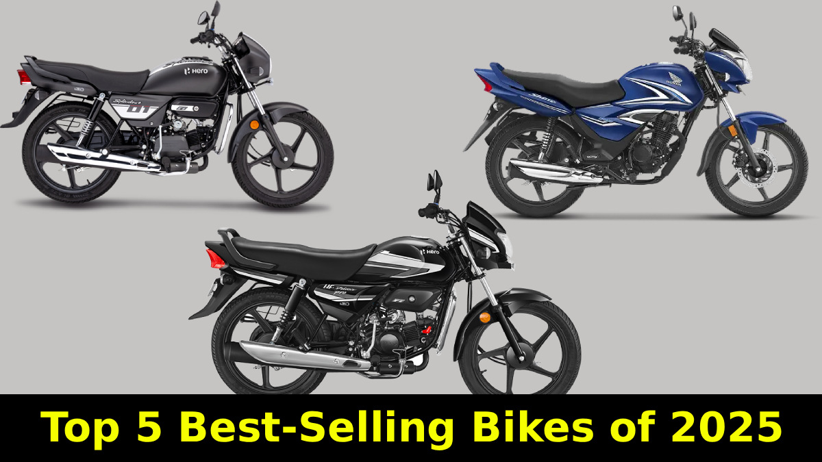 Top 5 Best-Selling Bikes of 2025
