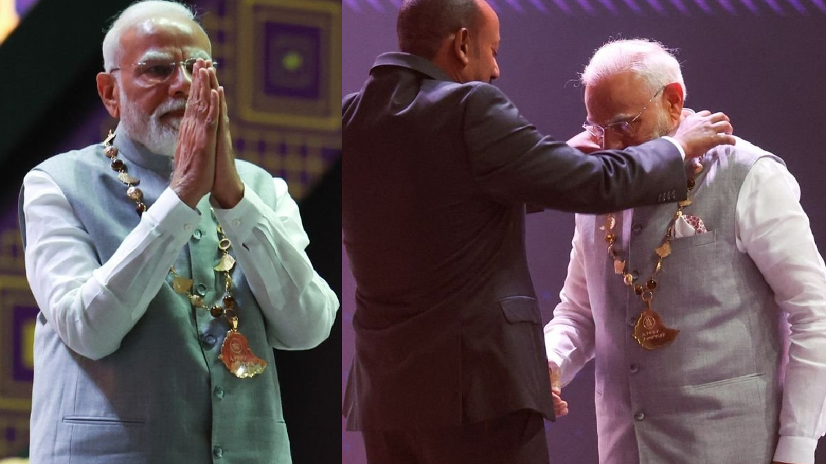 ಮೋದಿಜಿಗೆ  ಇಥಿಯೋಪಿಯಾದ ಇತಿಹಾಸಿಕ ಪ್ರಶಸ್ತಿ – ಮೊದಲ ವಿದೇಶಿ ನಾಯಕ