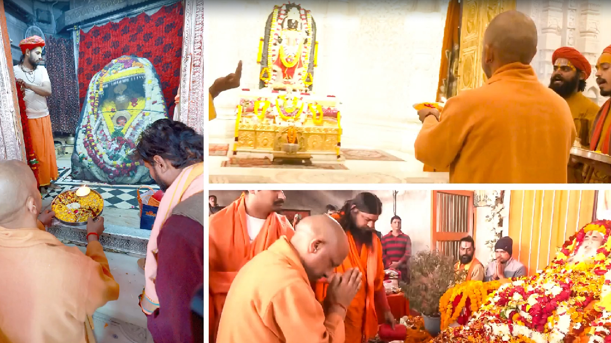 ಶ್ರೀರಾಮ ಮಂದಿರ ದರ್ಶನದ ಬಳಿಕ ಆಶ್ರಮಕ್ಕೆ ಭೇಟಿ ನೀಡಿದ ಯೋಗಿ!! ವೇದಾಂತಿ ಮಹಾರಾಜ್ ಸ್ಮರಣೆ