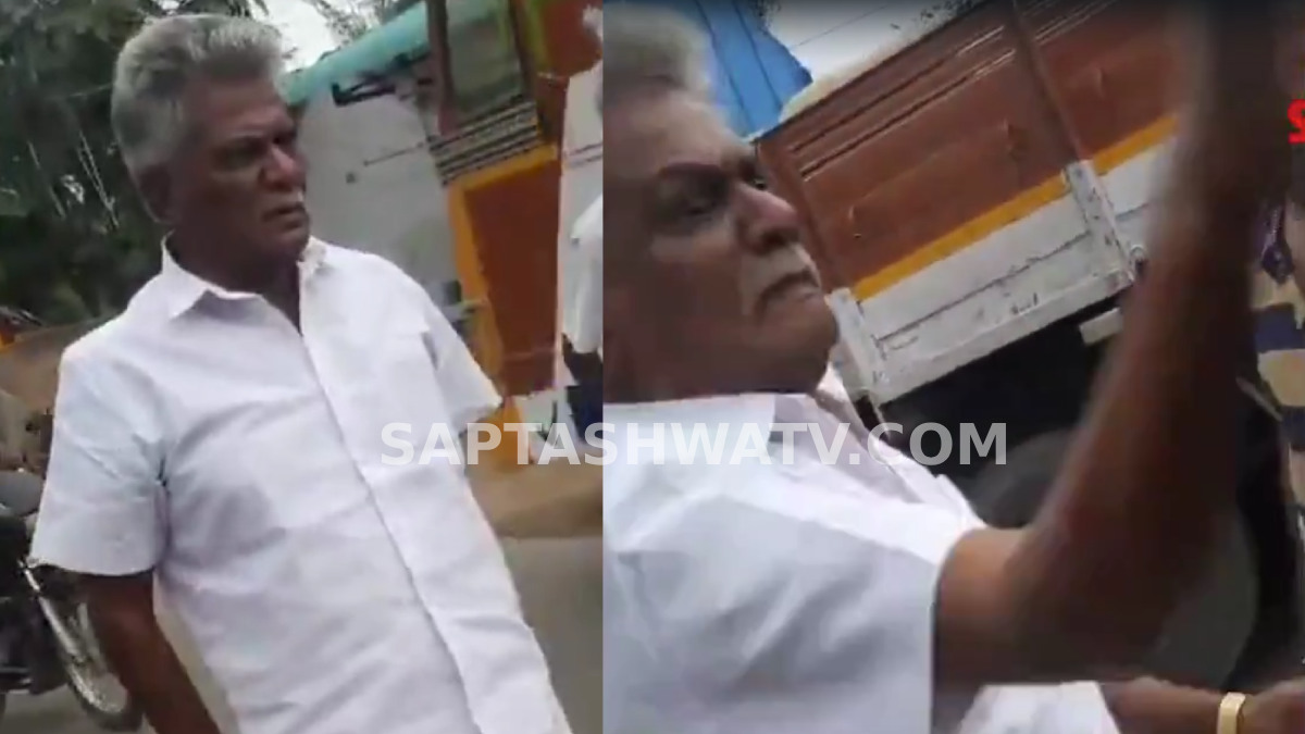Former AIADMK MLA Arjunan Allegedly Assaults Elderly Woman Over Road Work in Salem