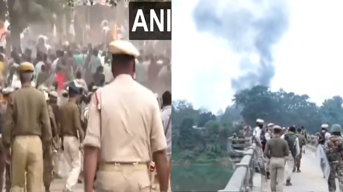 Assam Violence | Photo Credit: ANI