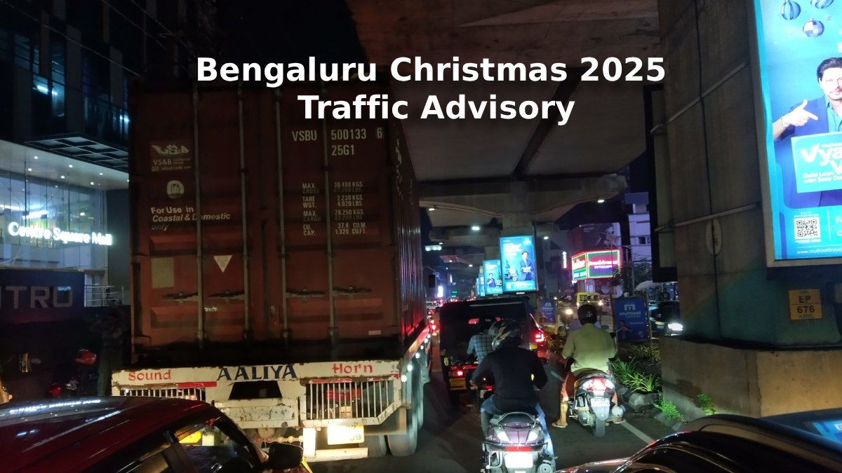 Bengaluru Christmas Traffic Advisory