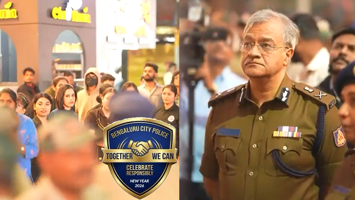 Bengaluru New Year 2026: Commissioner Warns Against Public Nuisance and Drunk Driving