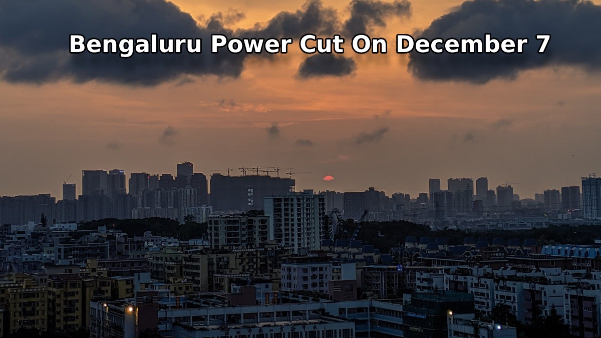 Bengaluru Power Cut On December 7: BESCOM Electricity Outage List for Sunday | Check List