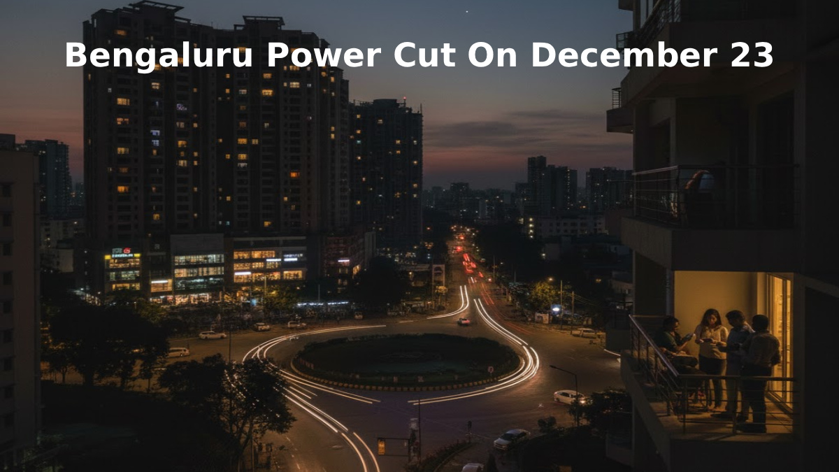 Bangalore Power Cut On December 23: Full List of Affected Areas & Timings
