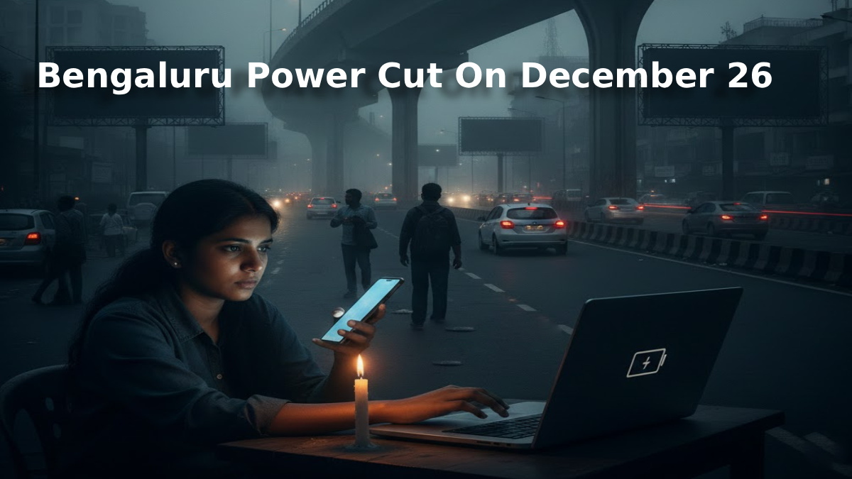 Bengaluru Power Cut On December 26:  BESCOM Announces Over 40 Localities to Face 7-Hour Shutdown
