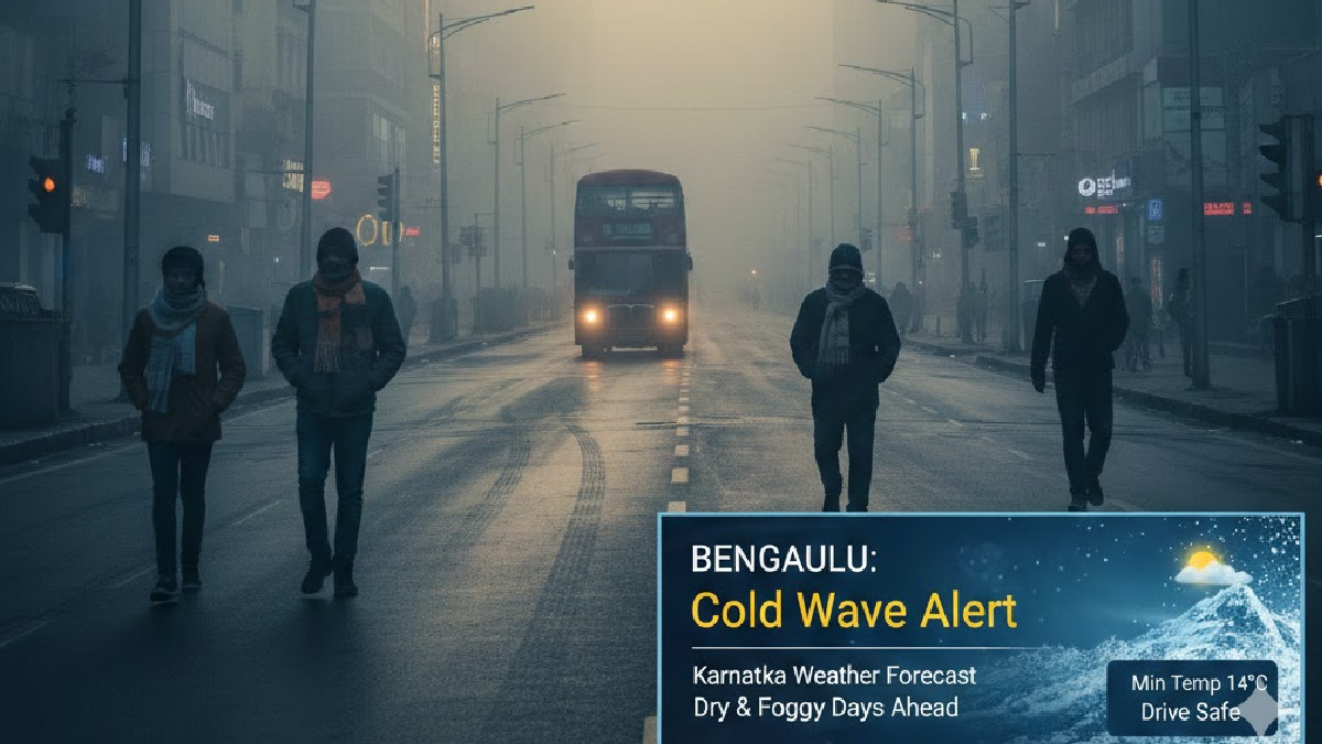 Bengaluru Weather Update: Cold Wave Alert in Karnataka, Dry and Foggy Days Ahead for the City