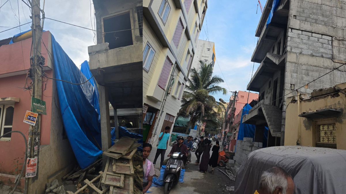 Bengaluru: 4-Year-Old Girl Killed as Cement Bricks Fall from Under-Construction Building in HAL