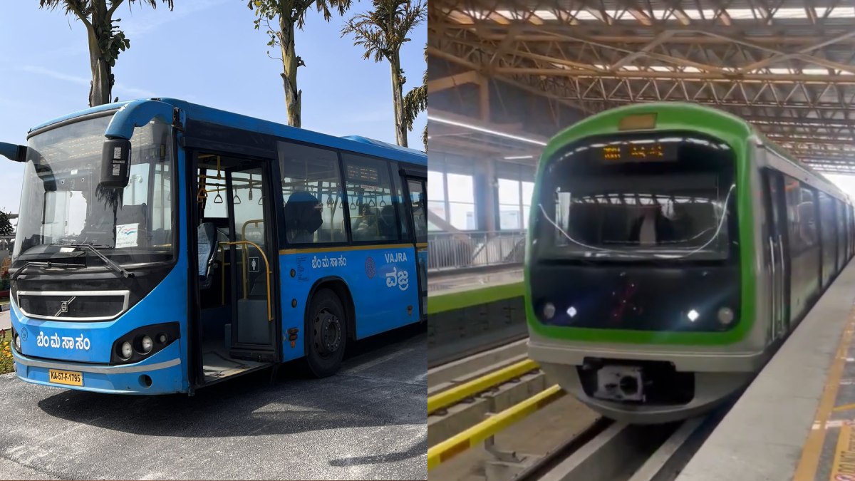 BMTC & Namma Metro Announce Special Services for New Year's Eve Celebrations | Photo Credit: https://x.com/Mallikaarya30 | https://x.com/PCMohanMP