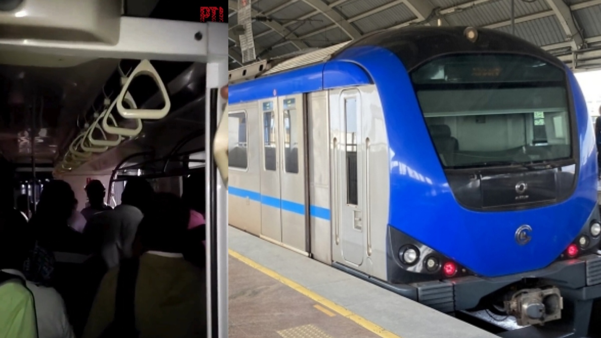 Chennai Metro Snag | Photo Credit: PTI