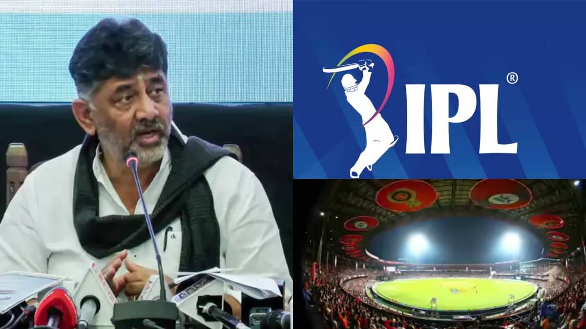 DK Shivakumar Vows to Keep IPL Matches at Chinnaswamy Stadium, Announces New Cricket Venue for Bengaluru