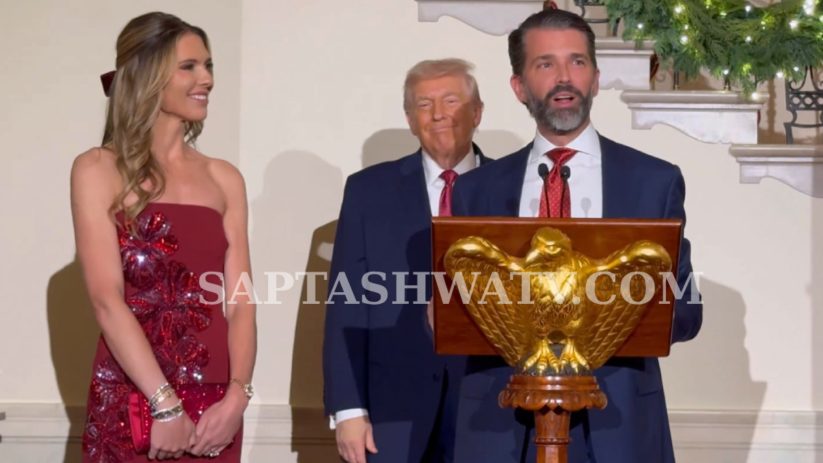 Donald Trump Jr. and Bettina Anderson Are Engaged, President Trump Announces at White House