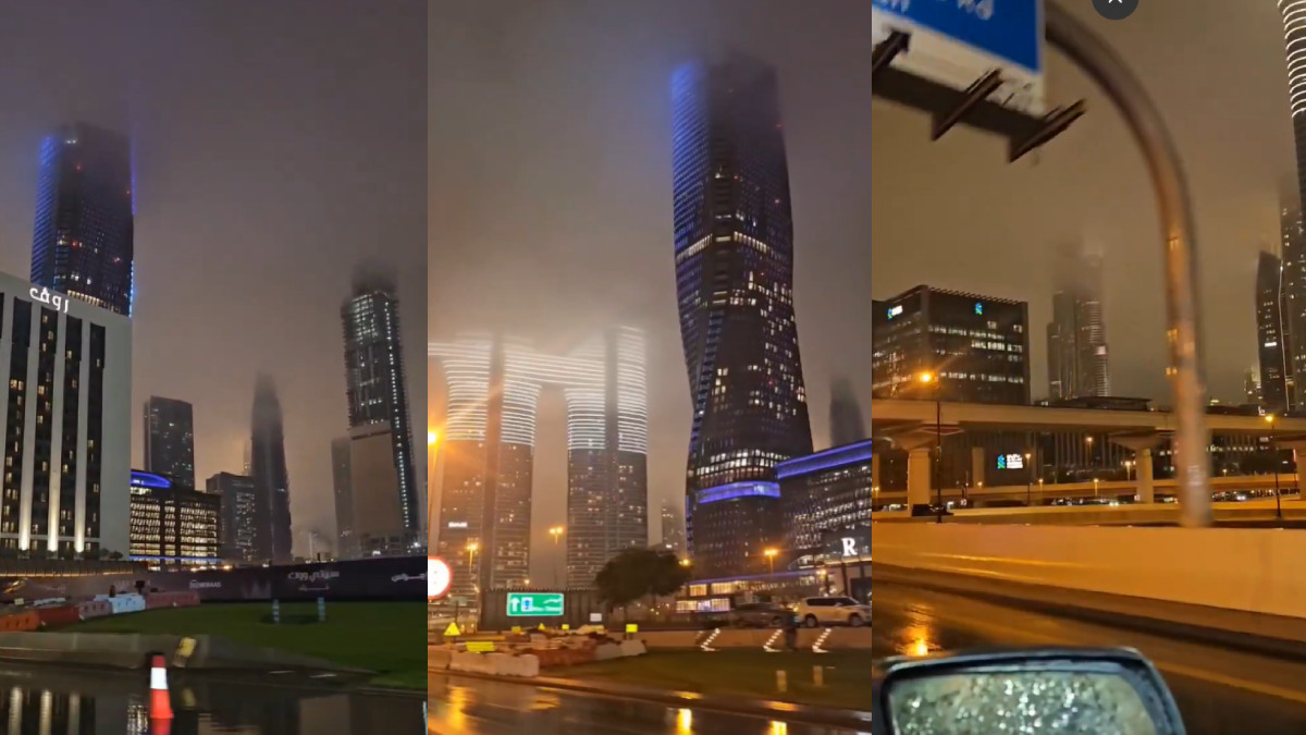 Heavy Rains In Dubai | Photo Credit: https://x.com/Storm_centre
