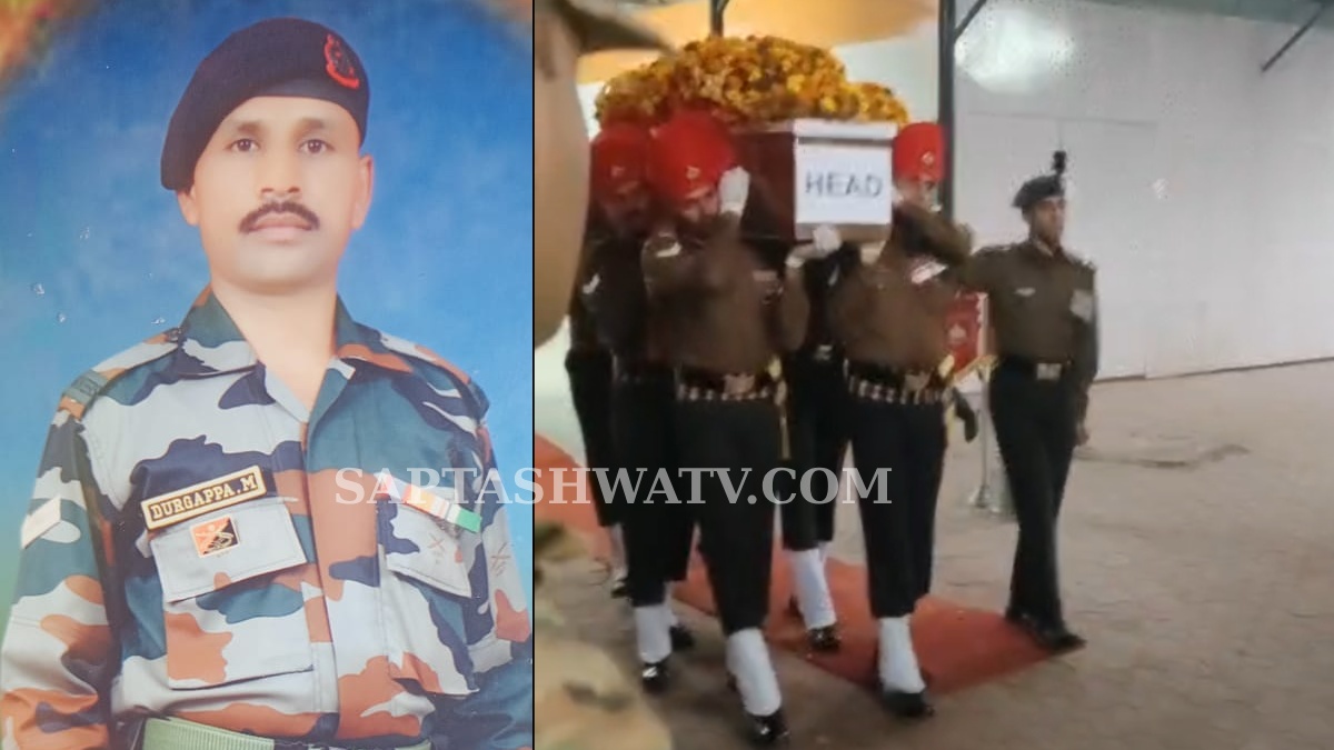 Indian Army soldier From Bagalkot Duragappa Madar Dies in Delhi Road Accident Days Before Scheduled Leave