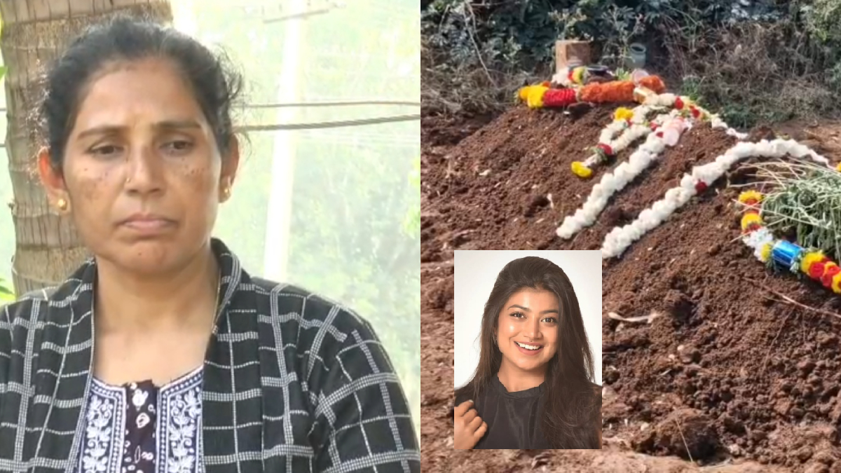 ಬಣ್ಣದ ಲೋಕಕ್ಕೆ ವಿದಾಯ ಹೇಳಿದ ನಂದಿನಿ - ಮಗಳ ಸಮಾಧಿ ಮುಂದೆ ತಾಯಿಯ ಕಣ್ಣೀರಿನ ಮನವಿ