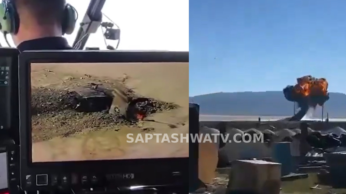 F-16C Fighter Jet Crashes in California Desert During Training Exercise; Both Pilots Eject Safely