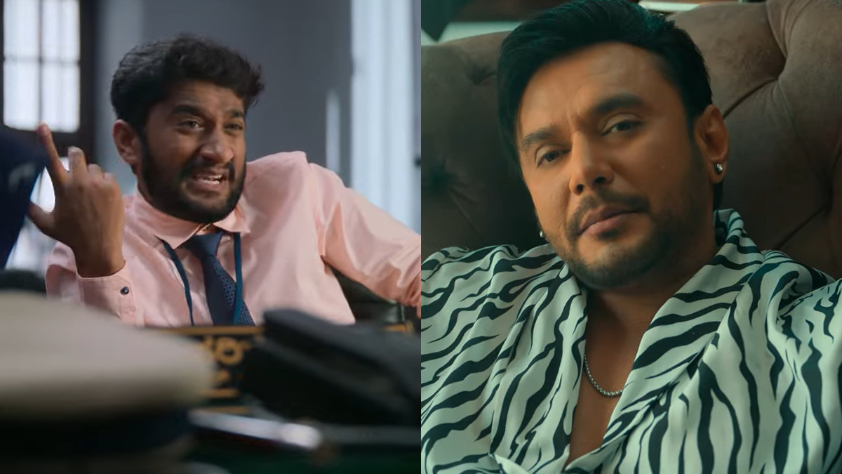 Bigg Boss Fame Gilli Nata's Serious Look in Darshan's 'The Devil' Trailer