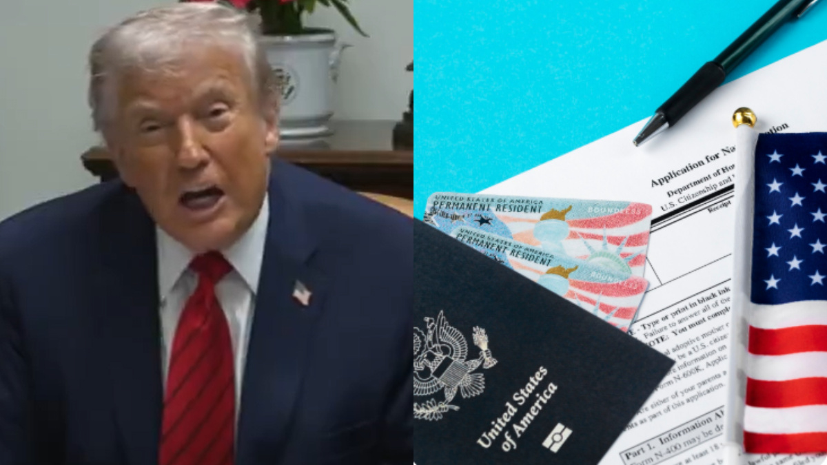 H-1B visa lottery | Photo Credit: https://x.com/ANI | https://www.freepik.com/