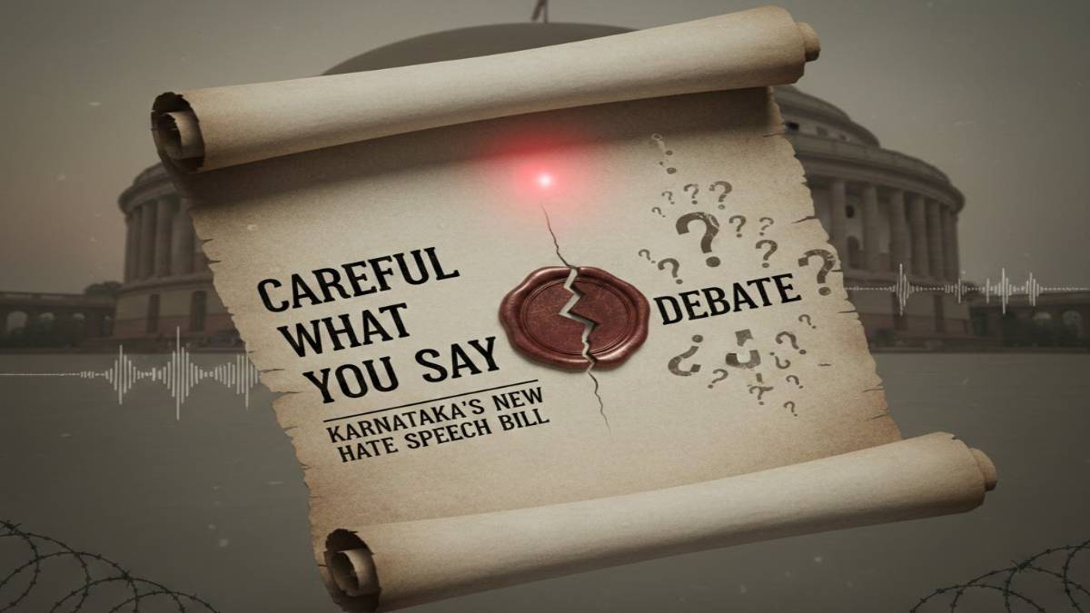 Careful What You Say: Karnataka’s New Hate Speech Bill Sparks Debate | Photo Credit: AI image
