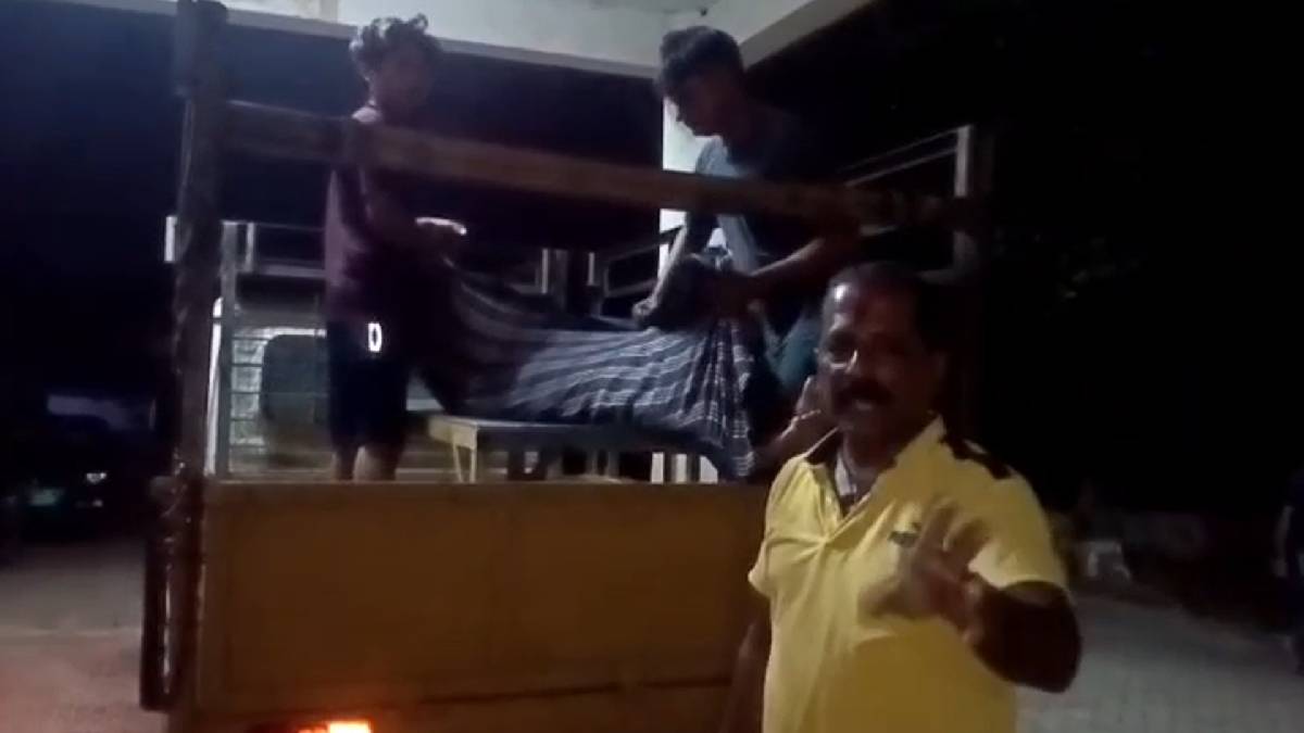 ಸಮಯಕ್ಕೆ ಬಾರದ ಆಂಬುಲೆನ್ಸ್!! ಗೂಡ್ಸ್ ಟೆಂಪೋದಲ್ಲಿ ವೃದ್ಧನ ಕರೆದುಕೊಂಡು ಹೋಗಿ ಜೀವ ಉಳಿಸಿದ ಯುವಕ