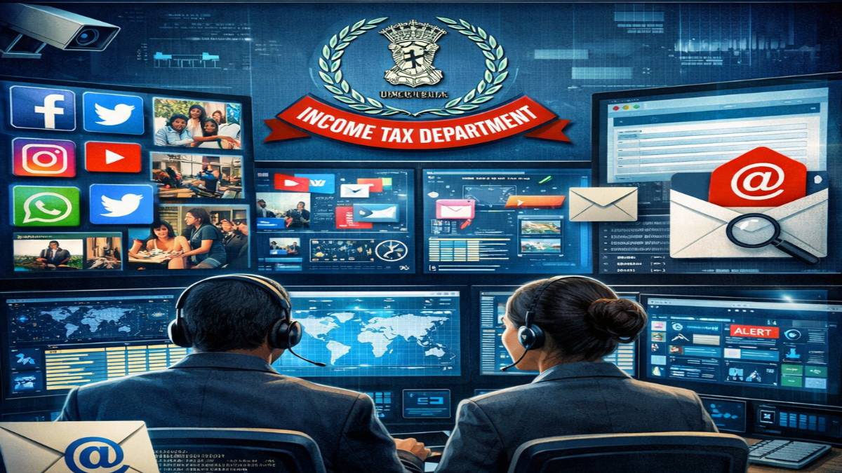 Income Tax Department to Monitor Social Media and Emails from April 2026