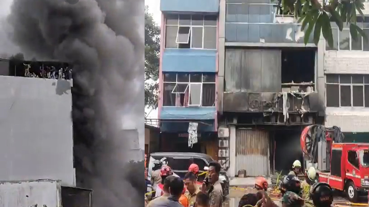 Deadly Jakarta Office Fire: At Least 20 Killed After Blaze Sweeps Seven-Storey Building; Search for Trapped Continues