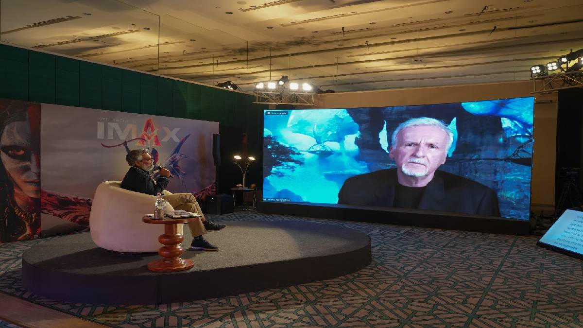 James Cameron Praises SS Rajamouli, Expresses Wish to Work on His Film Set