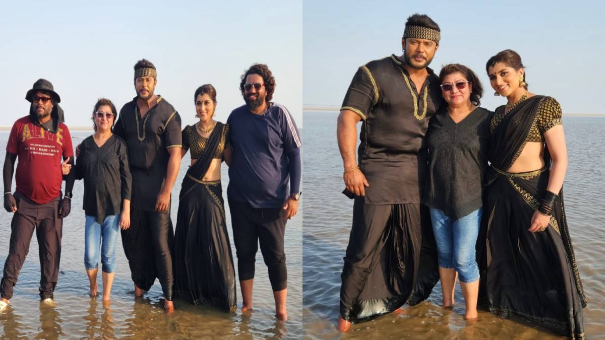 Two Years For The Film Kaatera, Actress Aradhana Ram Says “Two Years Ago, A Dream Took It’s First Breath As Kaatera” | Photo Credit: Instagram ID - @aradhanaa_r