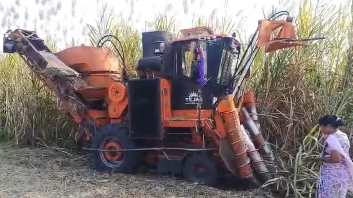 ಕಬ್ಬು ಕಟಾವು ವೇಳೆ ಸಂಭವಿಸಿದ ಮಷಿಣ ದುರಂತ – ಇಬ್ಬರು ಮಹಿಳಾ ಕಾರ್ಮಿಕರ ಸಾವು