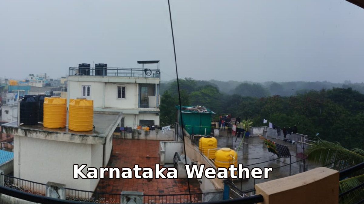 Karnataka Weather: Bengaluru Sees Light Drizzle, Coastal Karnataka Braces for Moderate Rain and Thunderstorms