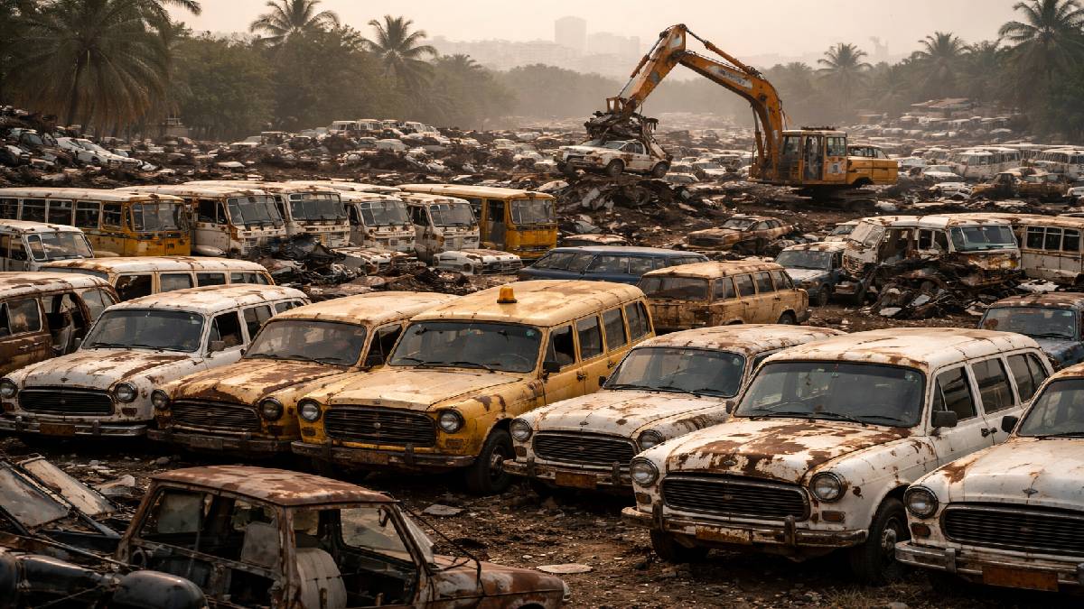 Why Is Karnataka Scrapping 17,000 Old Government Vehicles? Can Vehicle Recycling Lead to Cleaner Roads?