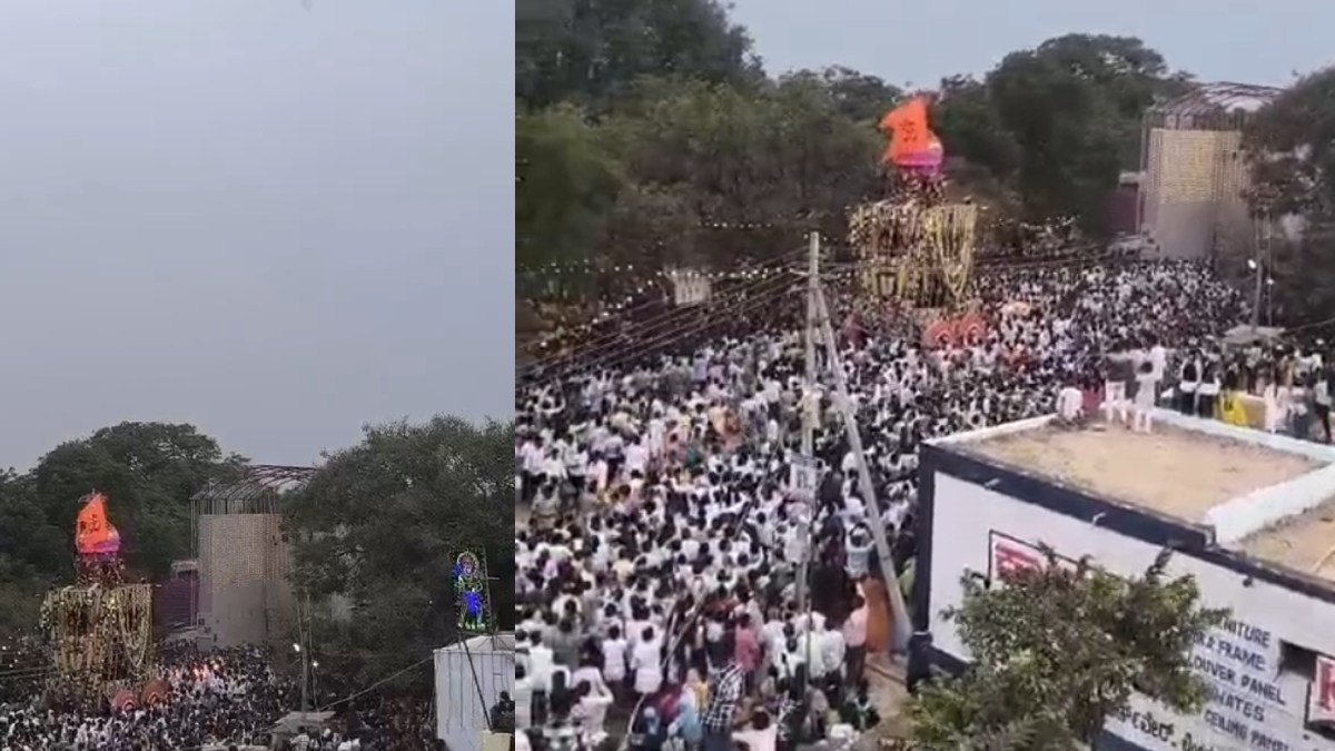 ಭೀಮನಿಗೆ ಹೆಲಿಕಾಪ್ಟರ್ ಮೂಲಕ ಪುಷ್ಪಾರ್ಚನೆ!! ಭಕ್ತಿಯ ಪ್ರತೀಕಕ್ಕೆ ಮತ್ತೊಂದು ಗರಿ ಸೇರ್ಪಡೆ