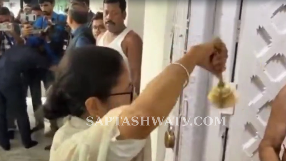 Mamata Banerjee visit to the Madan Mohan Temple in Cooch Behar