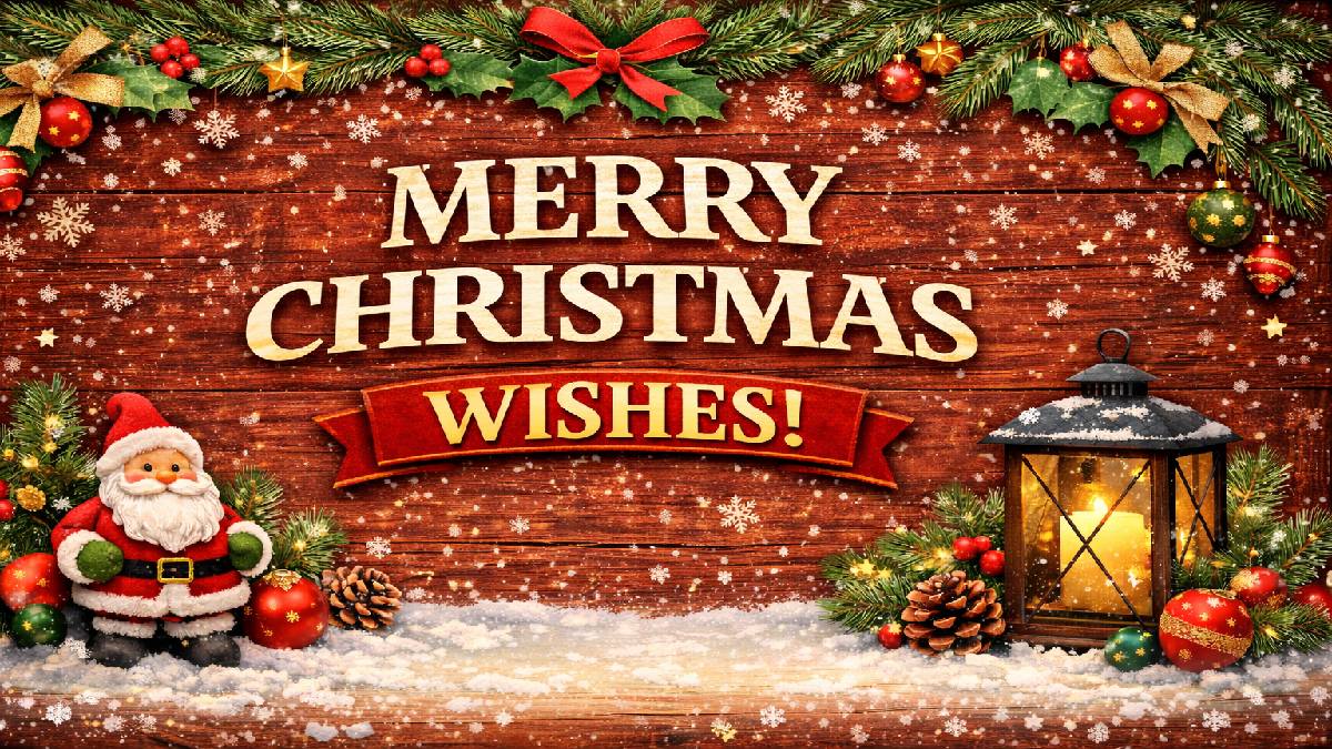 60 Heartwarming Christmas Wishes for Family, Friends & Colleagues | Photo Credit: AI image