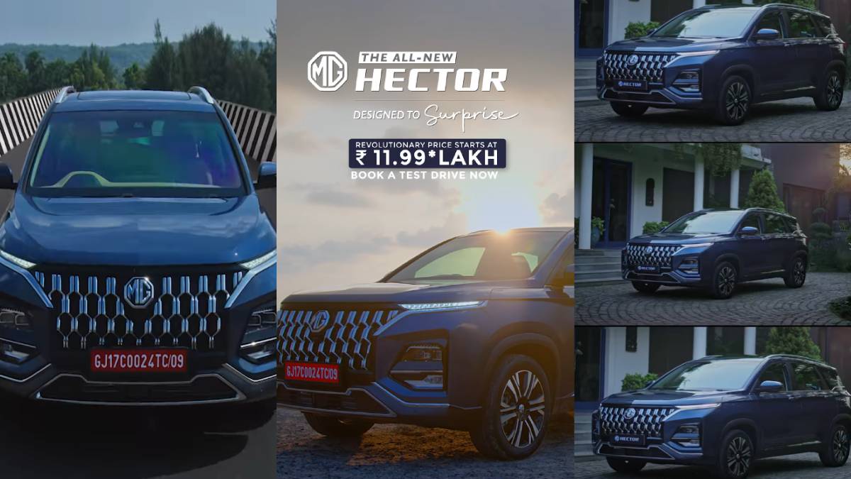 MG Hector Facelift Launched in India: A Detailed Look | Photo Credit: Instagram ID - @mgmotorin