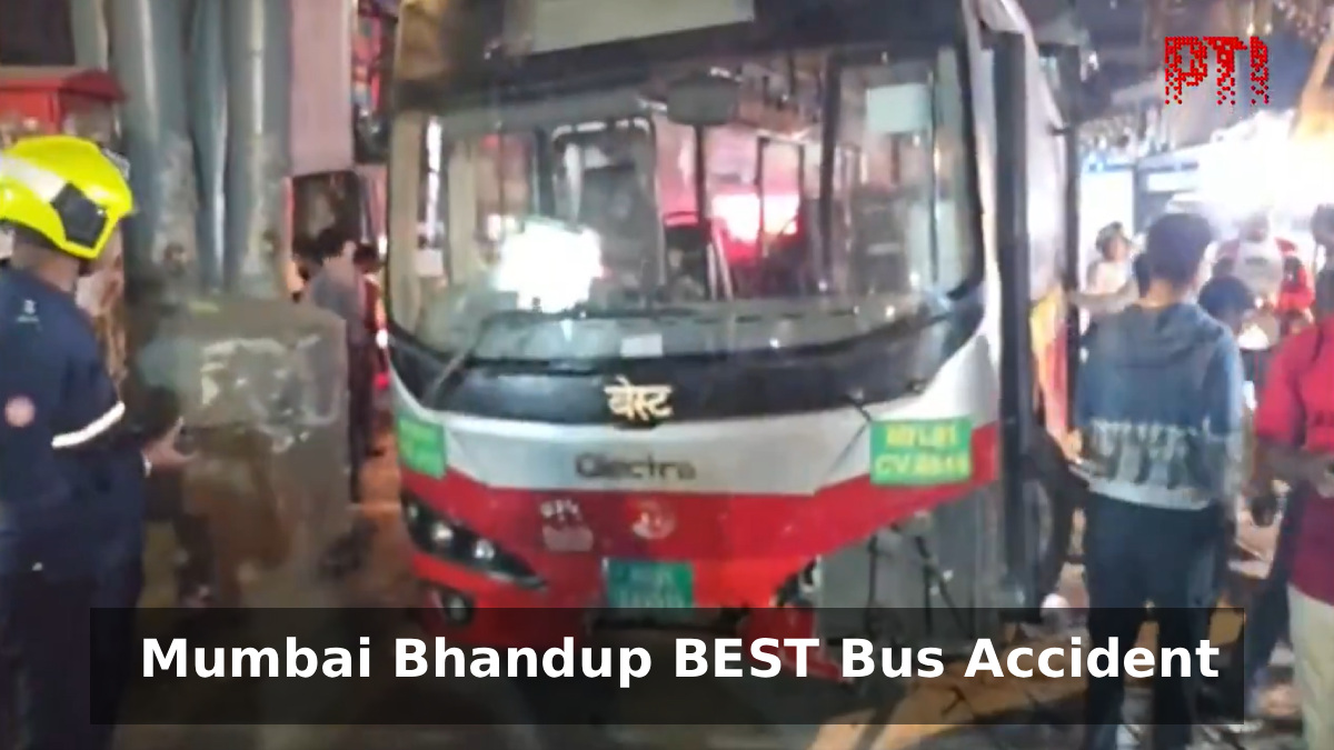 Mumbai Bhandup BEST Bus Accident | Photo Credit: PTI