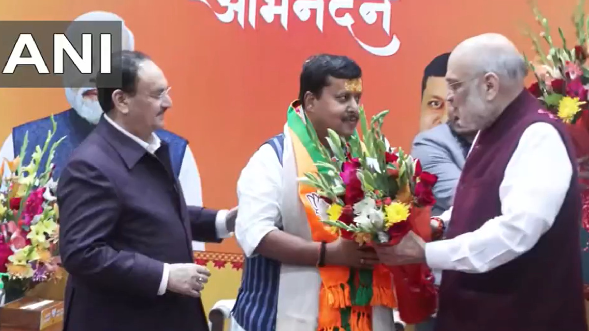 Nitin Nabin Assumes Role as BJP National Working President | Photo Credit: ANI