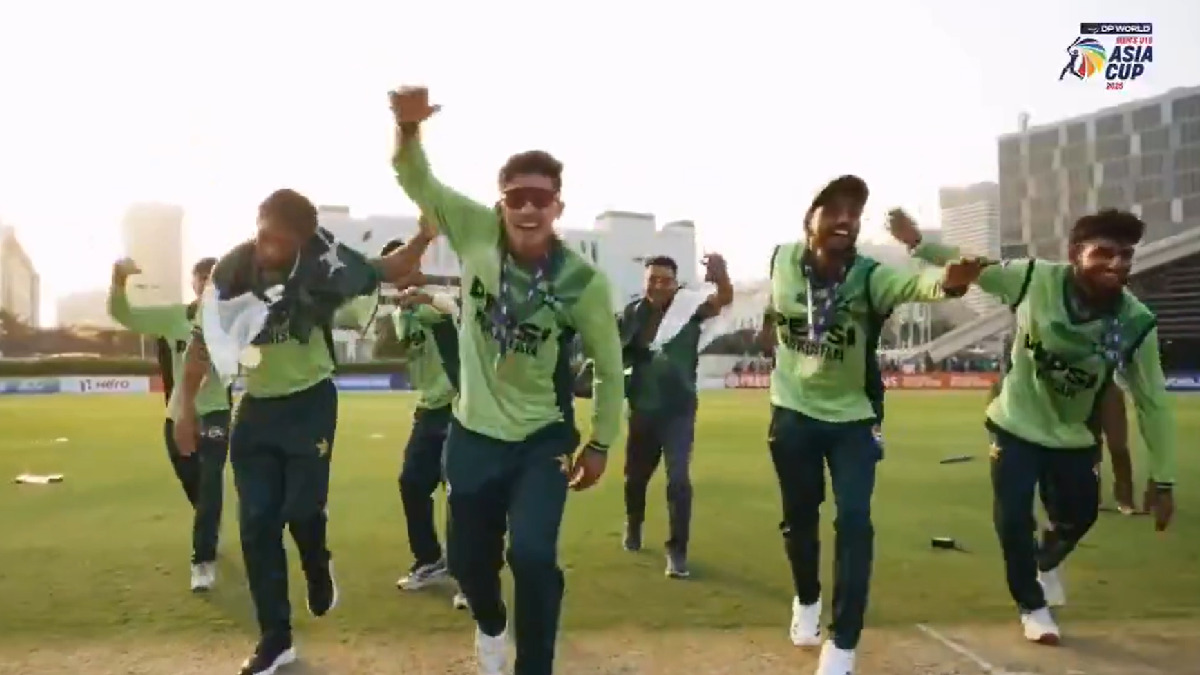 Pakistan U19 Team Goes Viral: Dancing to 'Dhurandhar' Track After Crushing India in Asia Cup Final Victory