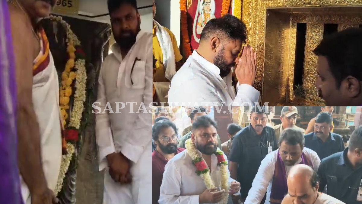 Andhra Deputy CM Pawan Kalyan Visits Udupi Krishna Mutt, Offers Prayers Through Kanaka Kindi